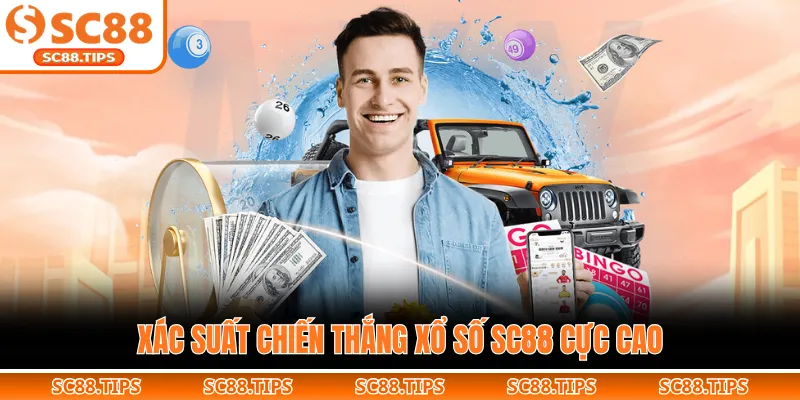 Xác suất chiến thắng xổ số SC88 cực cao